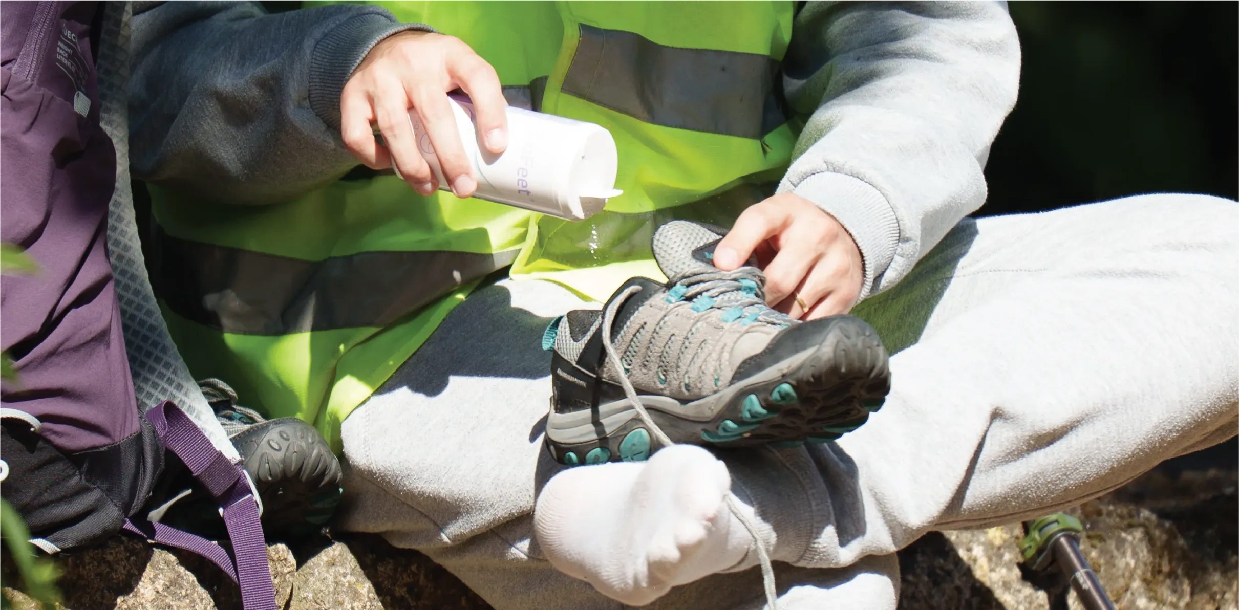 Preparação dos Pés para uma caminhada longa